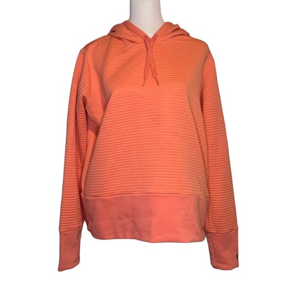 Nike coral orange pullover sweatshirt size L - Picture 1 of 11